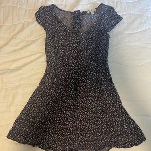 American Eagle Buttonfront Floral Mini Dress - Size Large